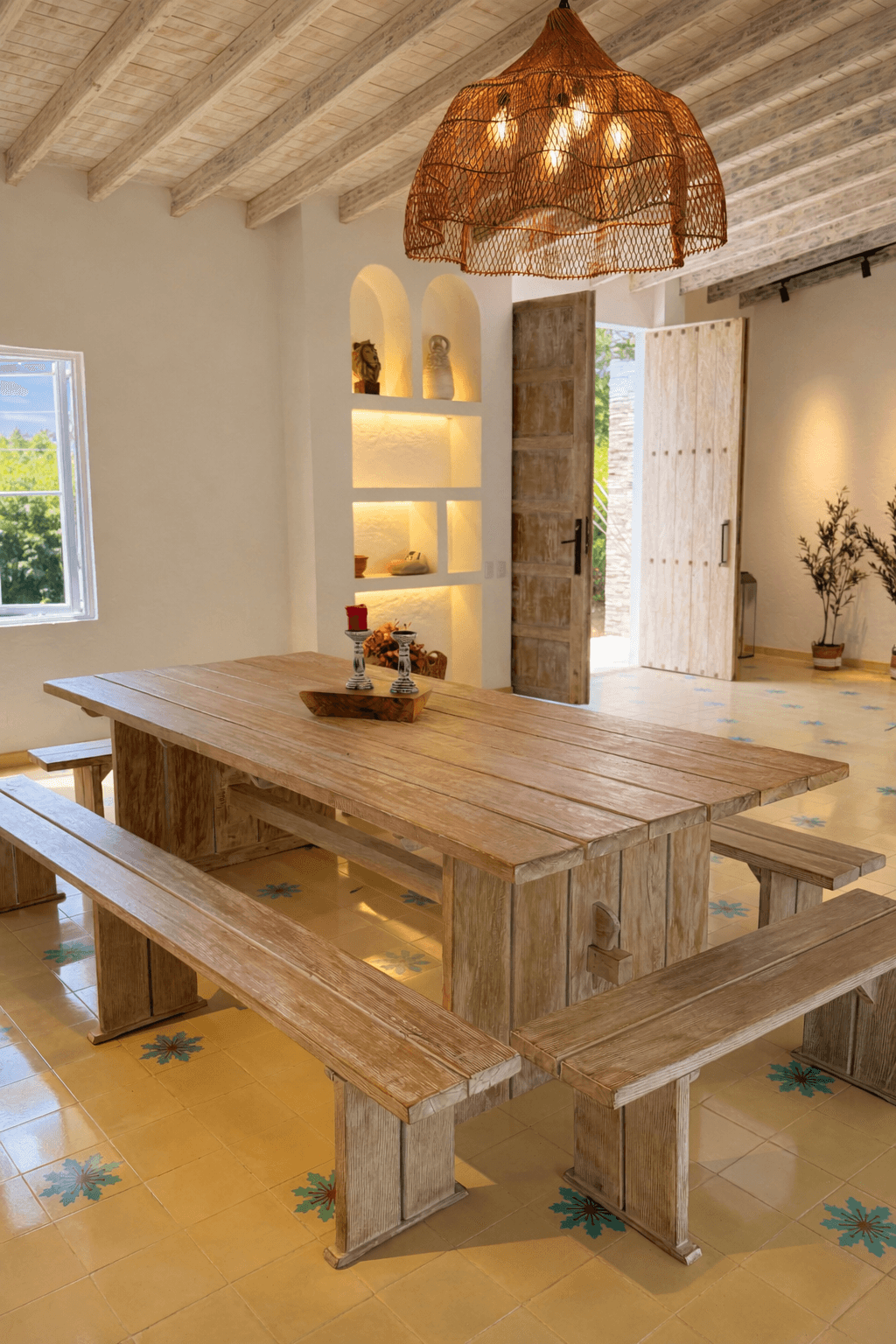 Comedor de Casa Vallejuelo para grupos grandes, hasta 22 personas