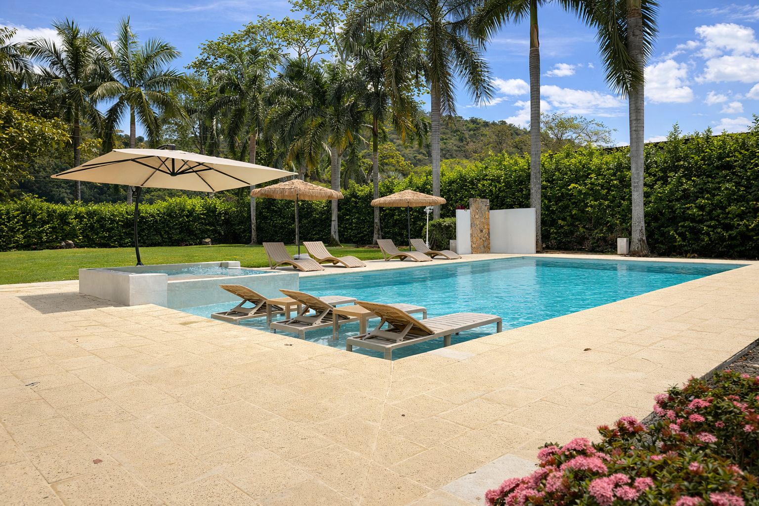 Zona piscina
